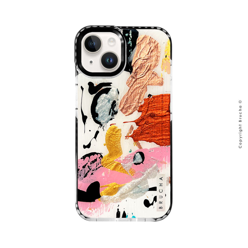 Funda ultra protectora pintada a mano para iPhone 13/14 - Polly