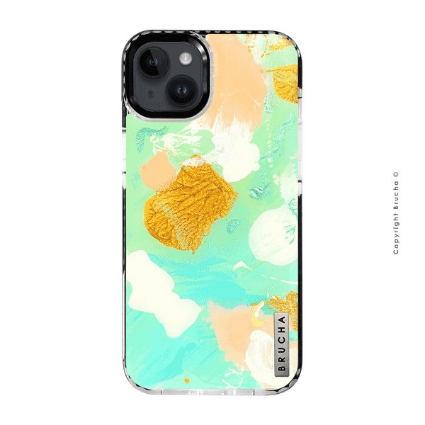 Funda ultra protectora pintada a mano para iPhone 14/15 Plus – Calm