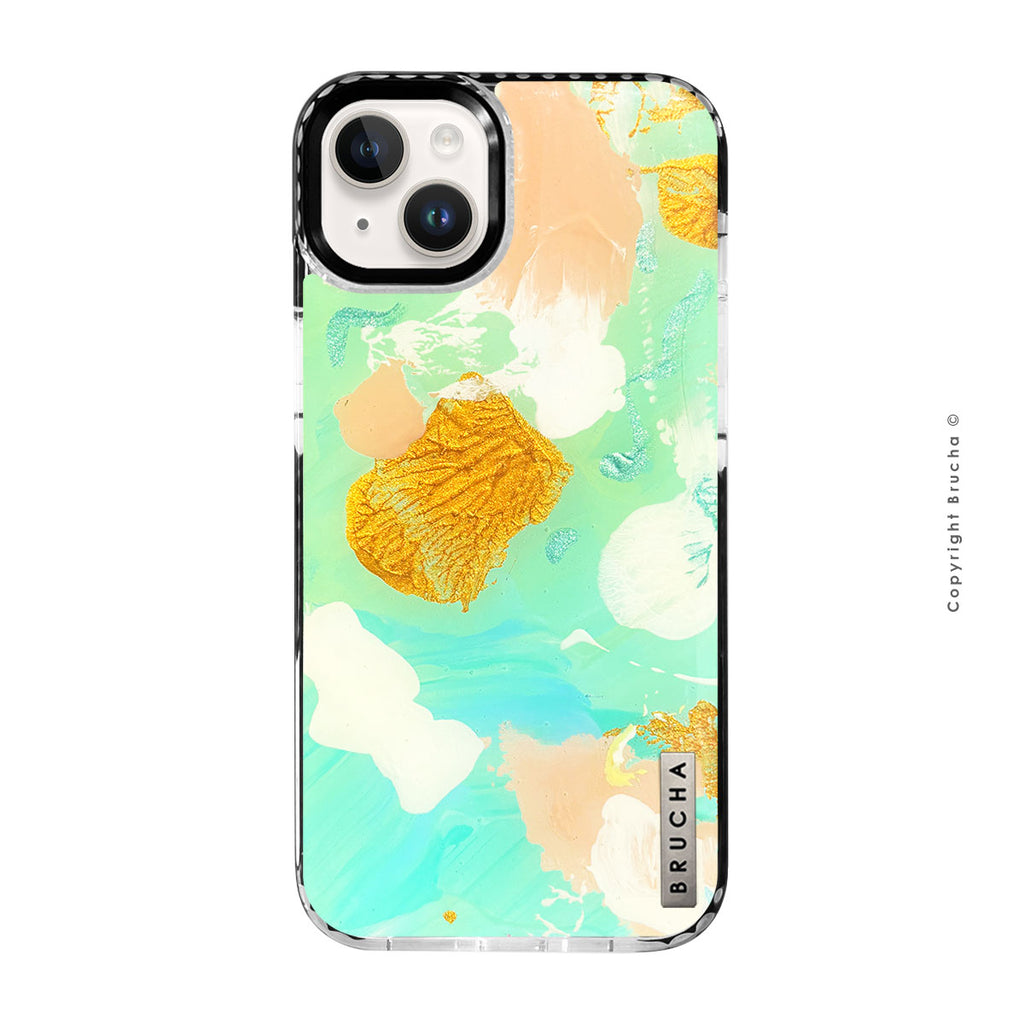 Funda ultra protectora pintada a mano para iPhone 14/15 Plus – Calm