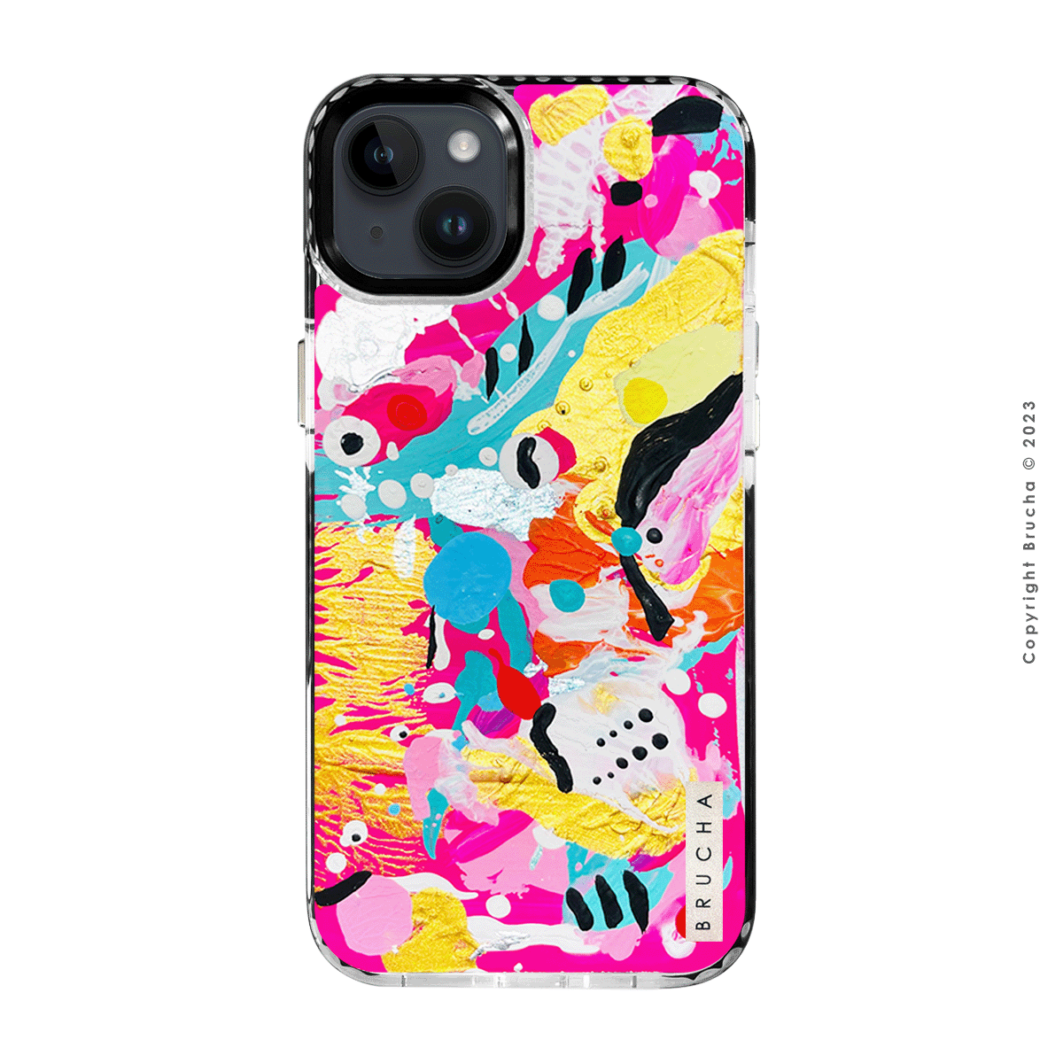 Funda ultra protectora pintada a mano para iPhone 14/15 Plus – Makai