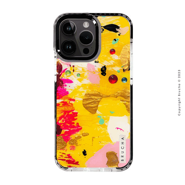 Funda ultra protectora pintada a mano para iPhone 14 Pro Max - Brianda BRILLANTES EDICIÓN LIMITADA💎