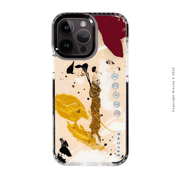 Funda ultra protectora pintada a mano para iPhone 14 Pro Max - Nudy BRILLANTES EDICIÓN LIMITADA💎