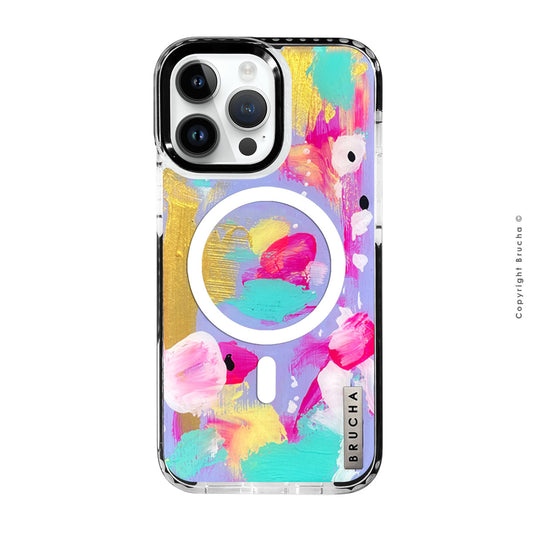 Funda Magsafe ultra protectora pintada a mano para iPhone 14 Pro Max - Gigi