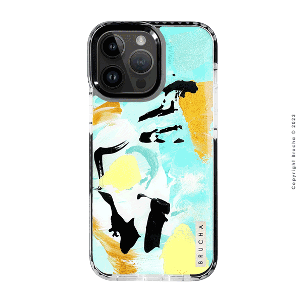 Funda ultra protectora pintada a mano para iPhone 14 Pro Max - Ava