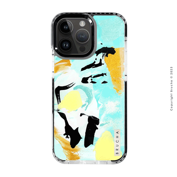 Set de funda ultra protectora y holder match, pintada a mano para iPhone 14 Pro Max - Jorrel