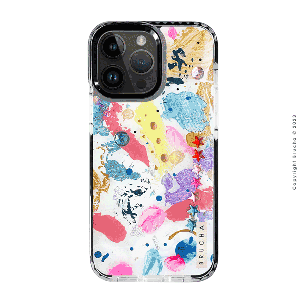 Funda ultra protectora pintada a mano para iPhone 14 Pro Max -  Nora BRILLANTES EDICIÓN LIMITADA💎