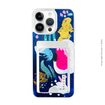 Funda Impact con cartera pintada a mano para iPhone 14 Pro Max - Harry
