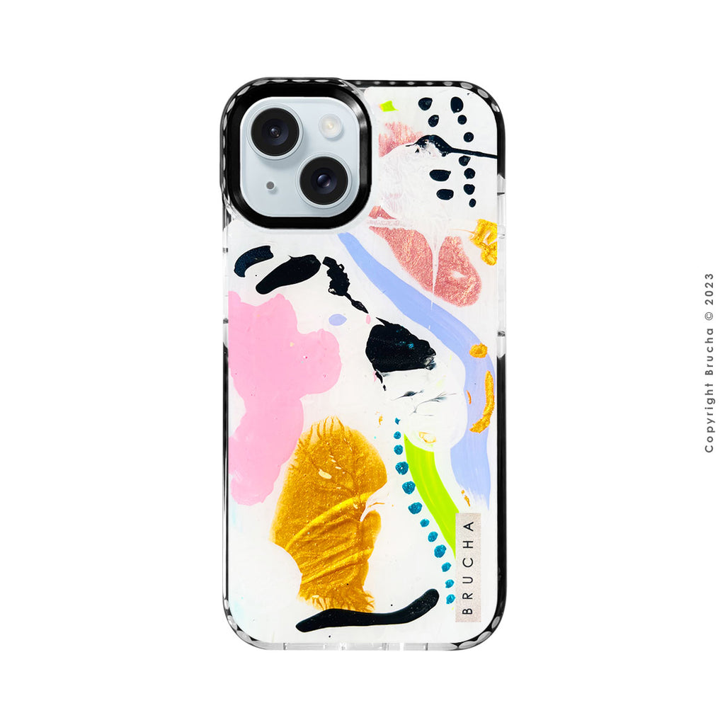 Funda ultra protectora pintada a mano para iPhone 15 - Nury