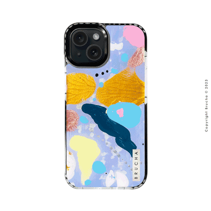 Funda ultra protectora pintada a mano para iPhone 15 - Carmen