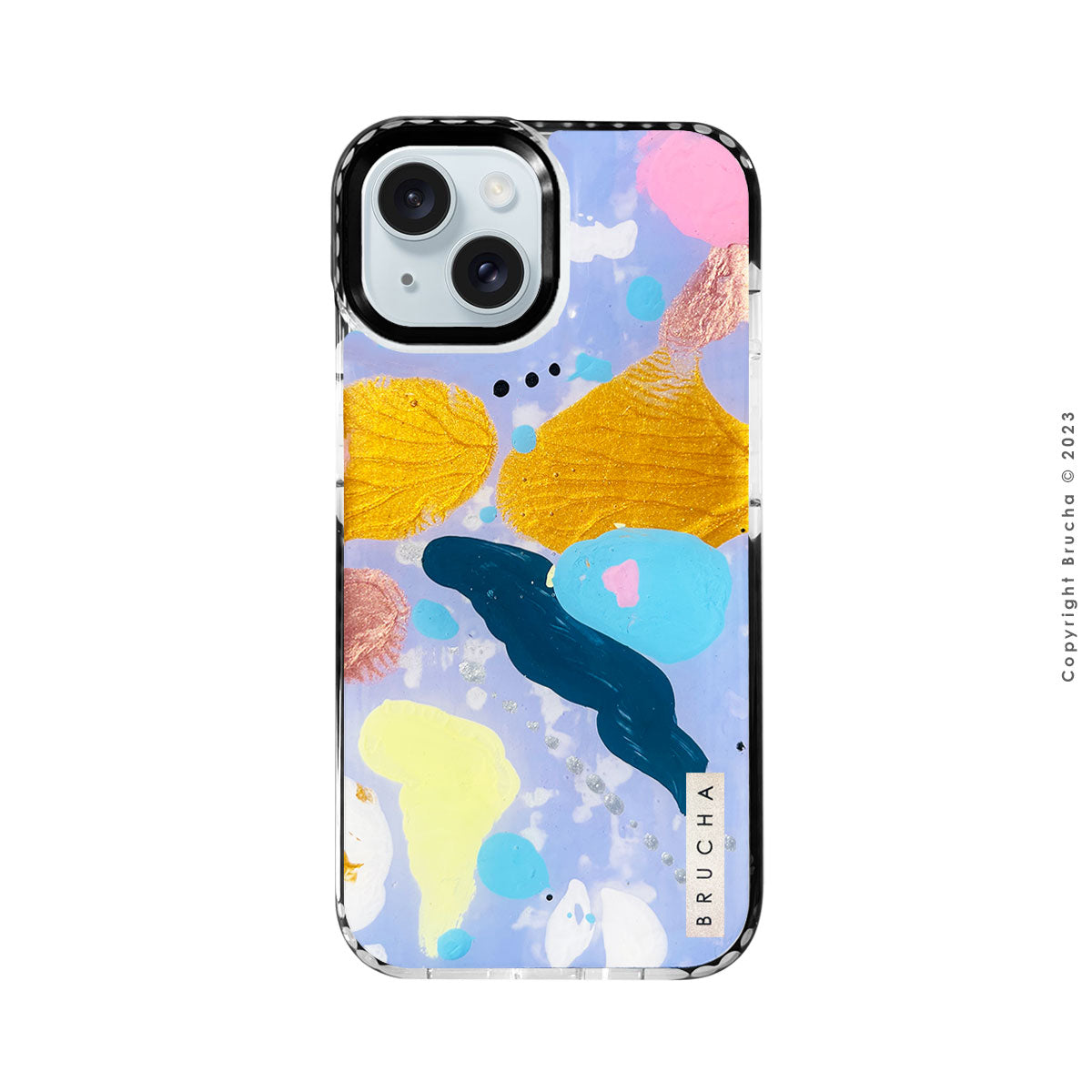 Funda ultra protectora pintada a mano para iPhone 15 - Carmen
