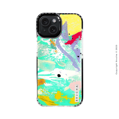 Funda ultra protectora pintada a mano para iPhone 15 - Victoria