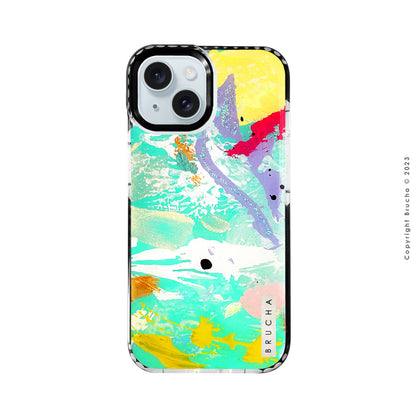 Funda ultra protectora pintada a mano para iPhone 15 - Victoria