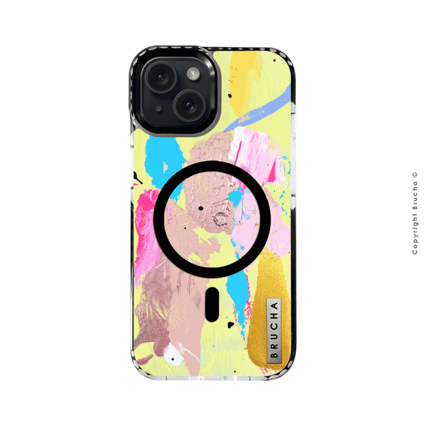 Funda Magsafe ultra protectora pintada a mano para iPhone 15  - Chloe