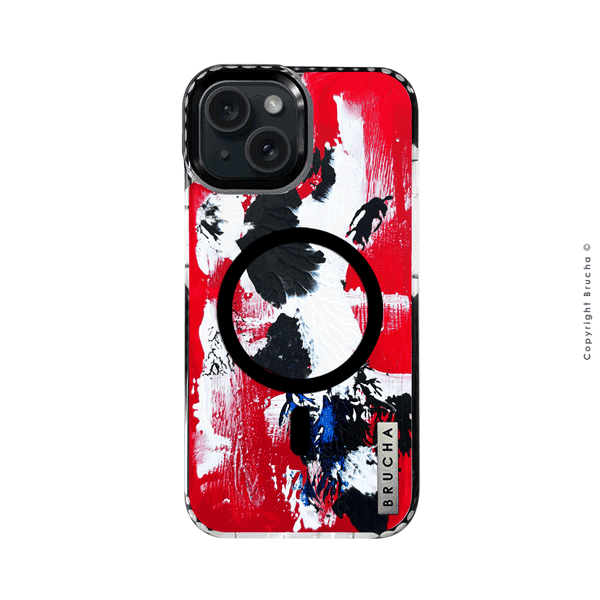 Funda Magsafe ultra protectora pintada a mano para iPhone 15  - Elordi