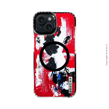 Funda Magsafe ultra protectora pintada a mano para iPhone 15  - Elordi