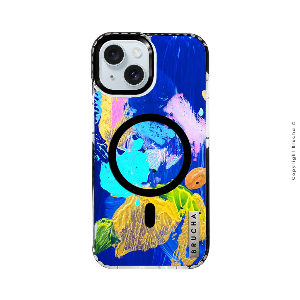 Funda Magsafe ultra protectora pintada a mano para iPhone 15  - Hunt