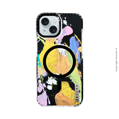 Funda Magsafe ultra protectora pintada a mano para iPhone 15  - Leclerc
