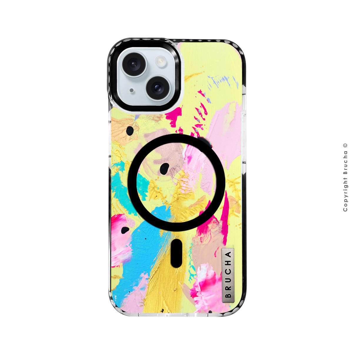 Funda Magsafe ultra protectora pintada a mano para iPhone 15  - Geneva