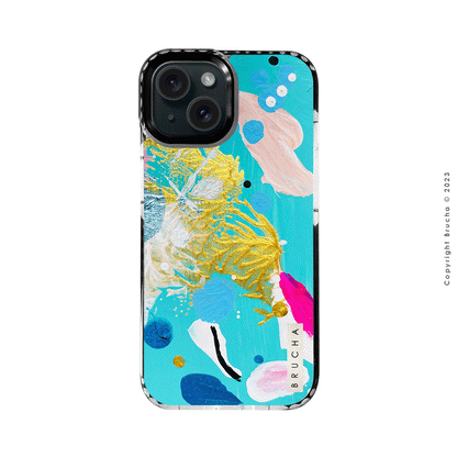 Funda ultra protectora pintada a mano para iPhone 15 - Bodion