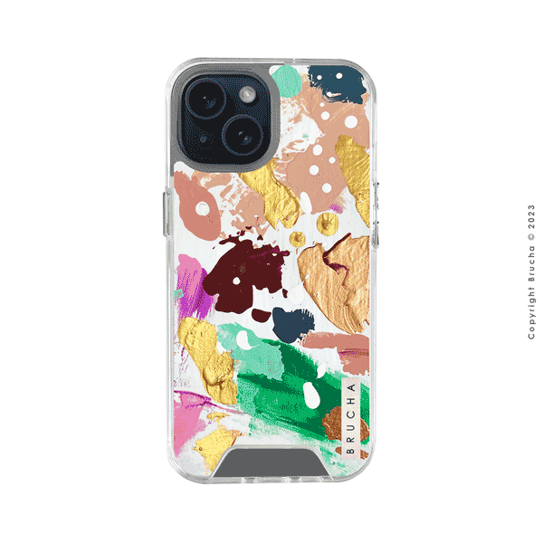 Funda Impact pintada a mano para iPhone 15 - Bush
