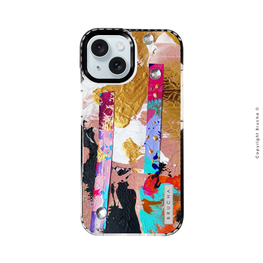 Funda ultra protectora pintada a mano para iPhone 15 - Mayte
