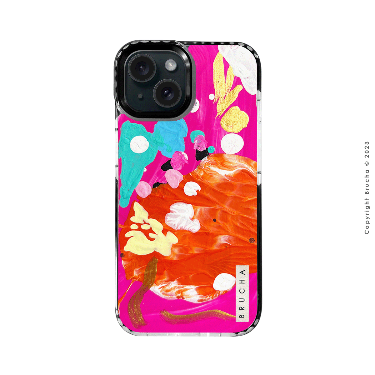 Funda ultra protectora pintada a mano para iPhone 15 - Lopona