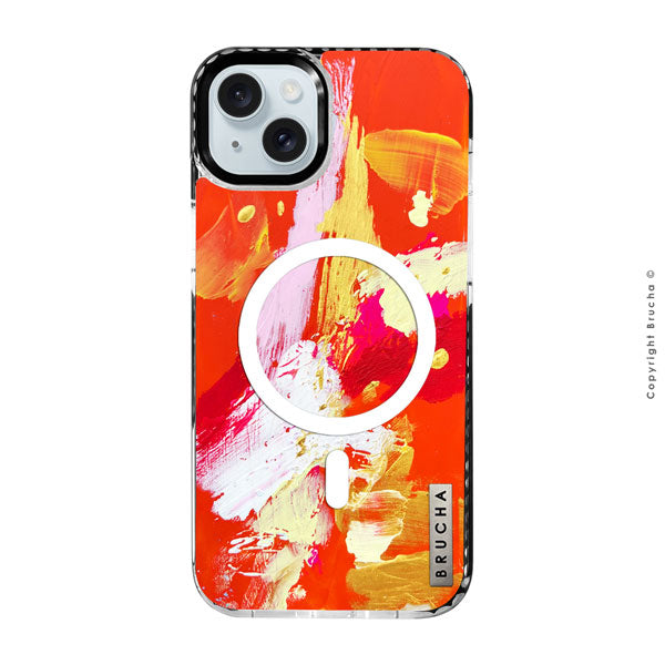 Funda Magsafe ultra protectora pintada a mano para iPhone 14/15 Plus – Irvine
