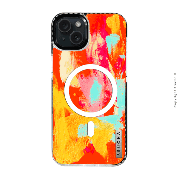 Funda Magsafe ultra protectora pintada a mano para iPhone 14/15 Plus – Grecia