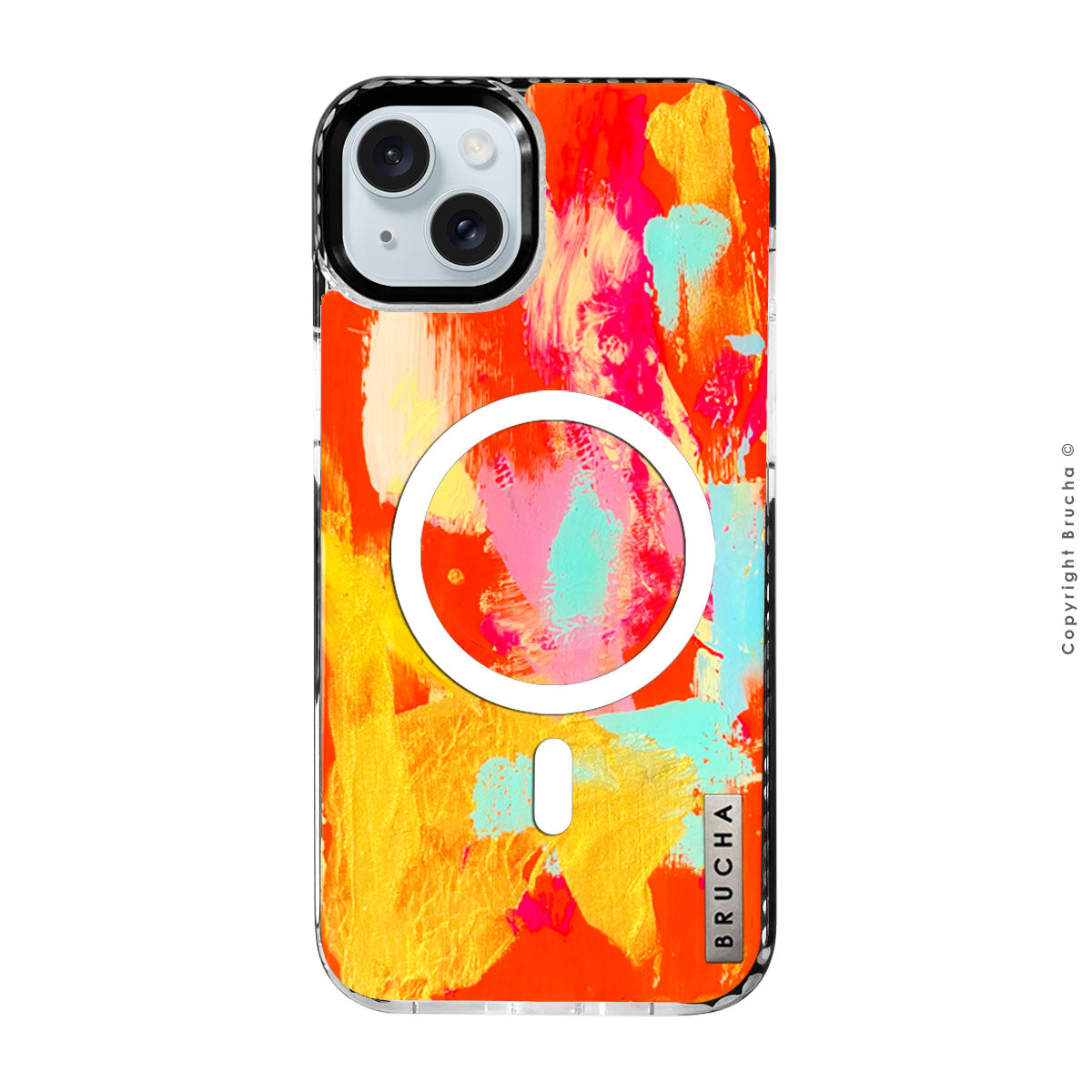 Funda Magsafe ultra protectora pintada a mano para iPhone 14/15 Plus – Grecia