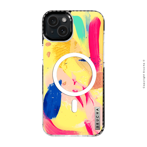 Funda Magsafe ultra protectora pintada a mano para iPhone 14/15 Plus – Natasha