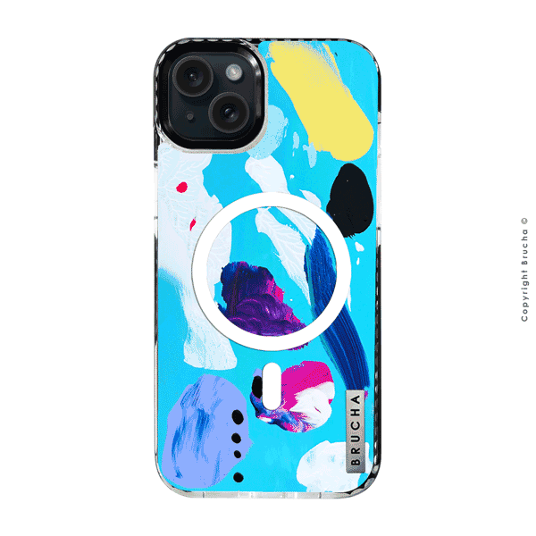 Funda Magsafe ultra protectora pintada a mano para iPhone 14/15 Plus – Newport