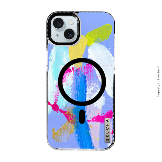 Funda Magsafe ultra protectora pintada a mano para iPhone 14/15 Plus – Korea