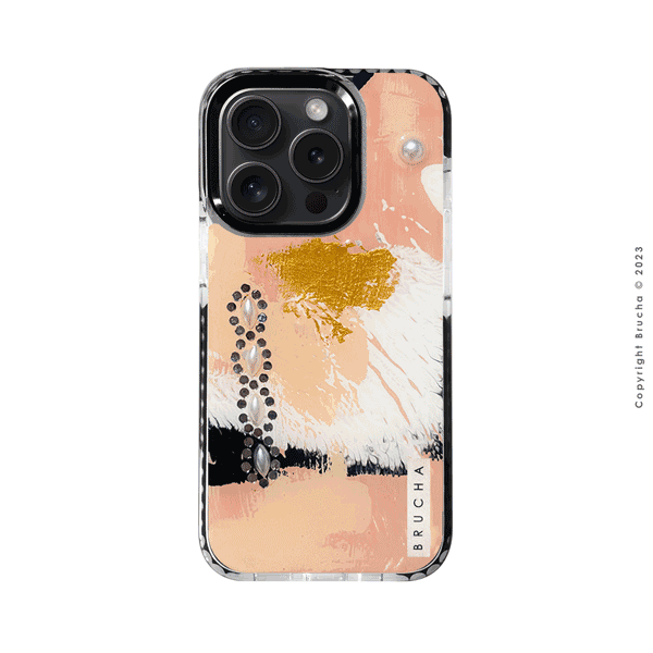Funda ultra protectora pintada a mano para iPhone 15 Pro - Zlash BRILLANTES EDICIÓN LIMITADA💎
