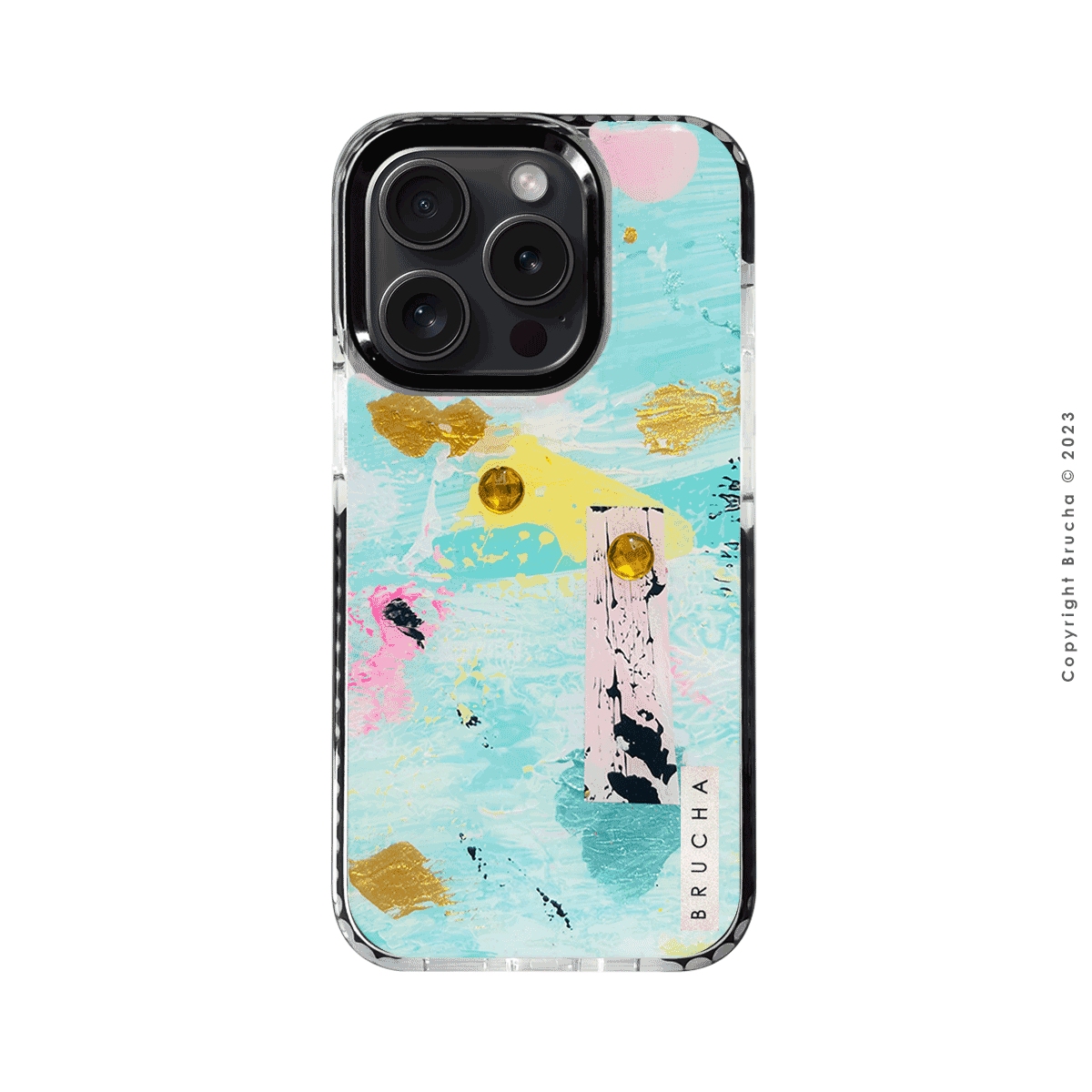 Funda ultra protectora pintada a mano para iPhone 15 Pro - Sailor BRILLANTES EDICIÓN LIMITADA💎