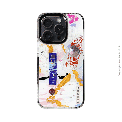 Funda ultra protectora pintada a mano para iPhone 15 Pro - Lizzie BRILLANTES EDICIÓN LIMITADA💎