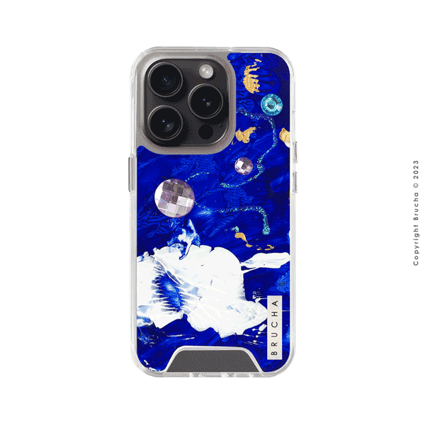 Funda Impact pintada a mano para iPhone 15 Pro - Macao BRILLANTES EDICIÓN LIMITADA💎