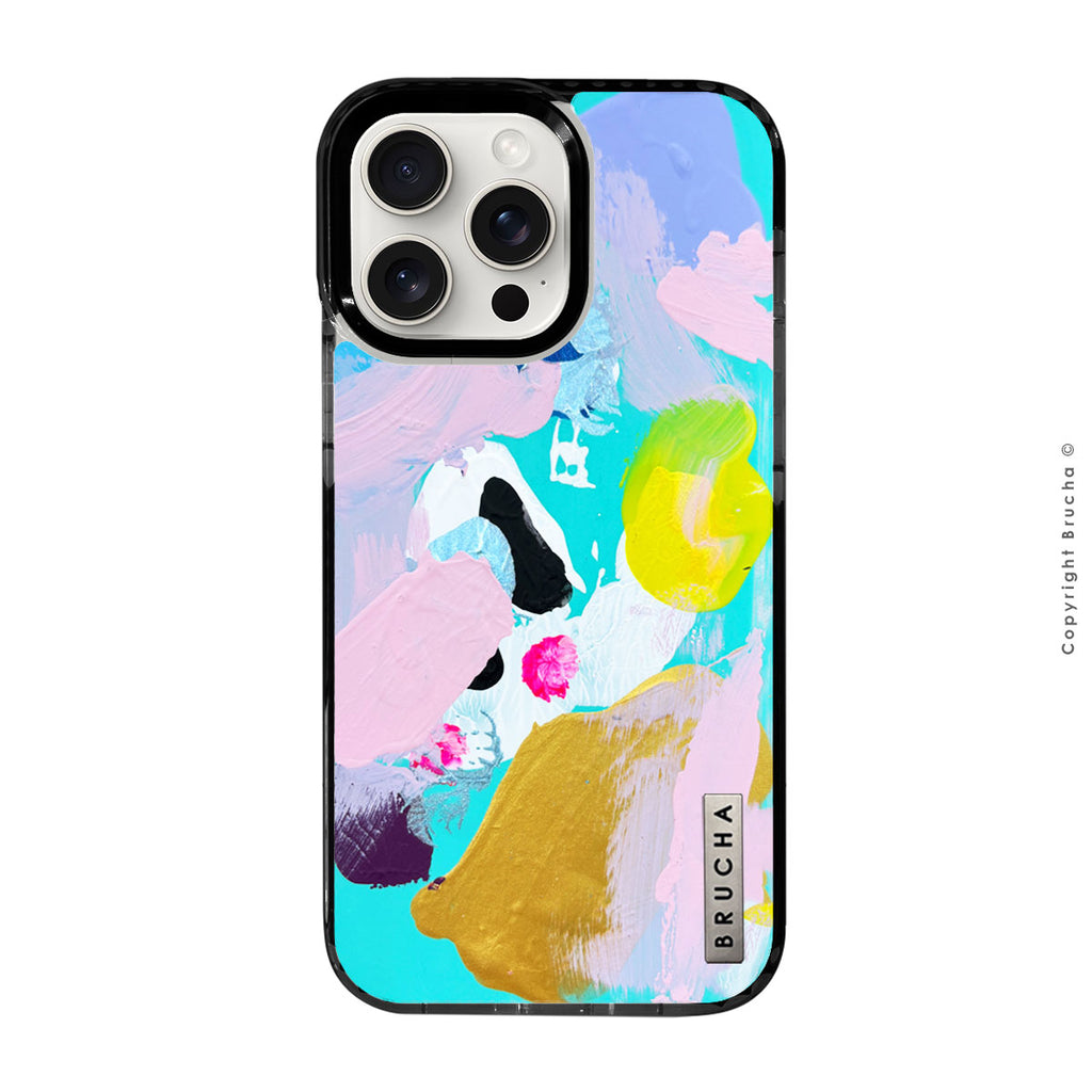 Funda ultra protectora pintada a mano para iPhone 15 Pro Max - Ivy