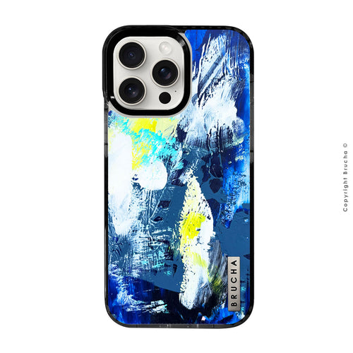Funda ultra protectora pintada a mano para iPhone 15 Pro Max - Royal