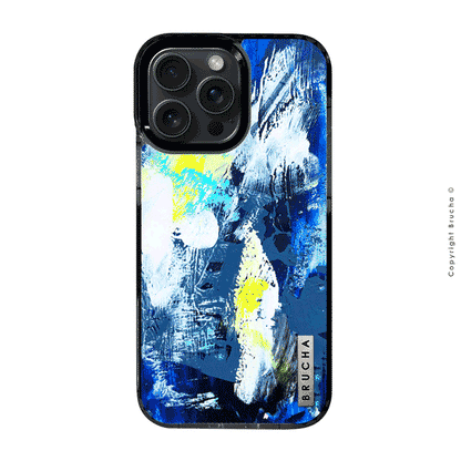 Funda ultra protectora pintada a mano para iPhone 15 Pro Max - Royal
