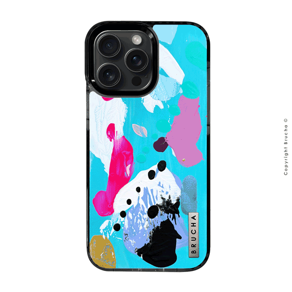 Funda ultra protectora pintada a mano para iPhone 15 Pro Max - Sage