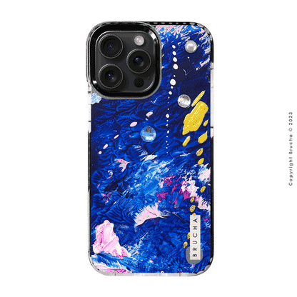Funda ultra protectora pintada a mano para iPhone 15 Pro Max - Veena BRILLANTES EDICIÓN LIMITADA💎