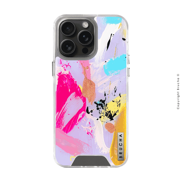 Funda Impact pintada a mano para iPhone 15 Pro Max - Tebas