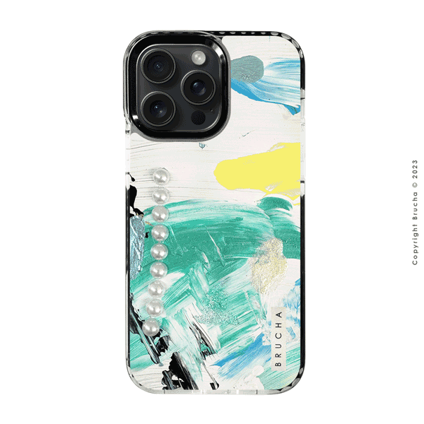 Funda ultra protectora pintada a mano para iPhone 15 Pro Max - Danna BRILLANTES EDICIÓN LIMITADA💎