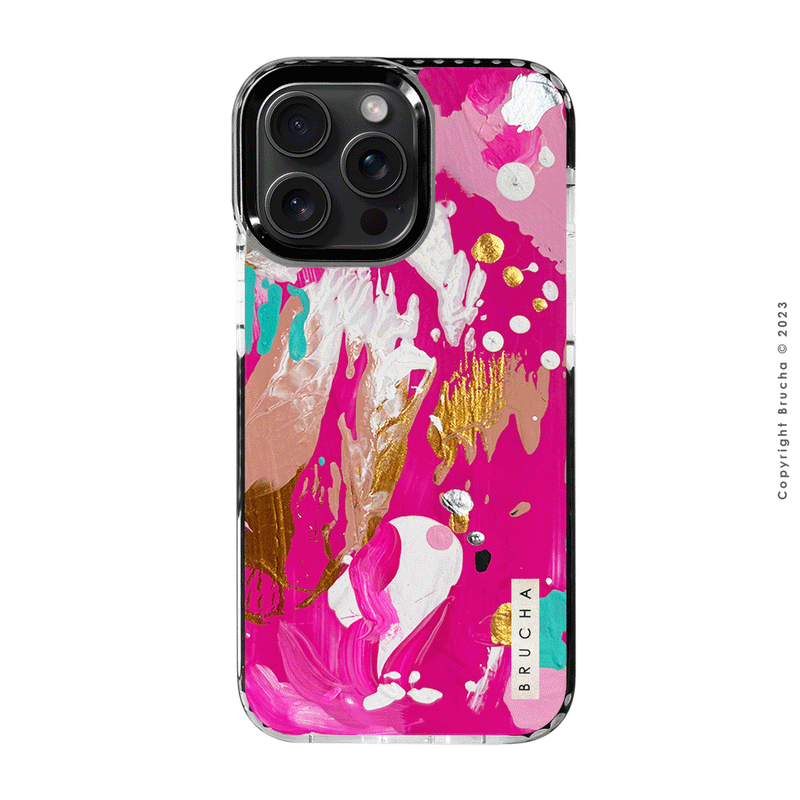 Funda ultra protectora pintada a mano para iPhone 15 Pro Max - Málaga