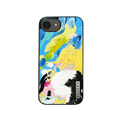 Funda Magsafe ultra protectora pintada a mano para iPhone 16e - Marlo