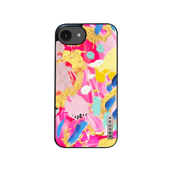 Funda Magsafe ultra protectora pintada a mano para iPhone 16e - Color