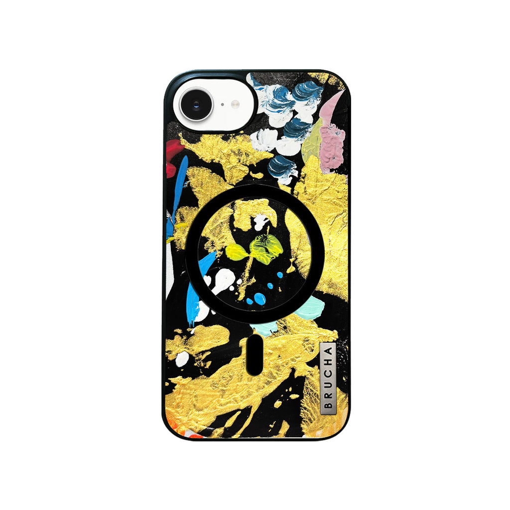 Funda Magsafe ultra protectora pintada a mano para iPhone 16e - Rail