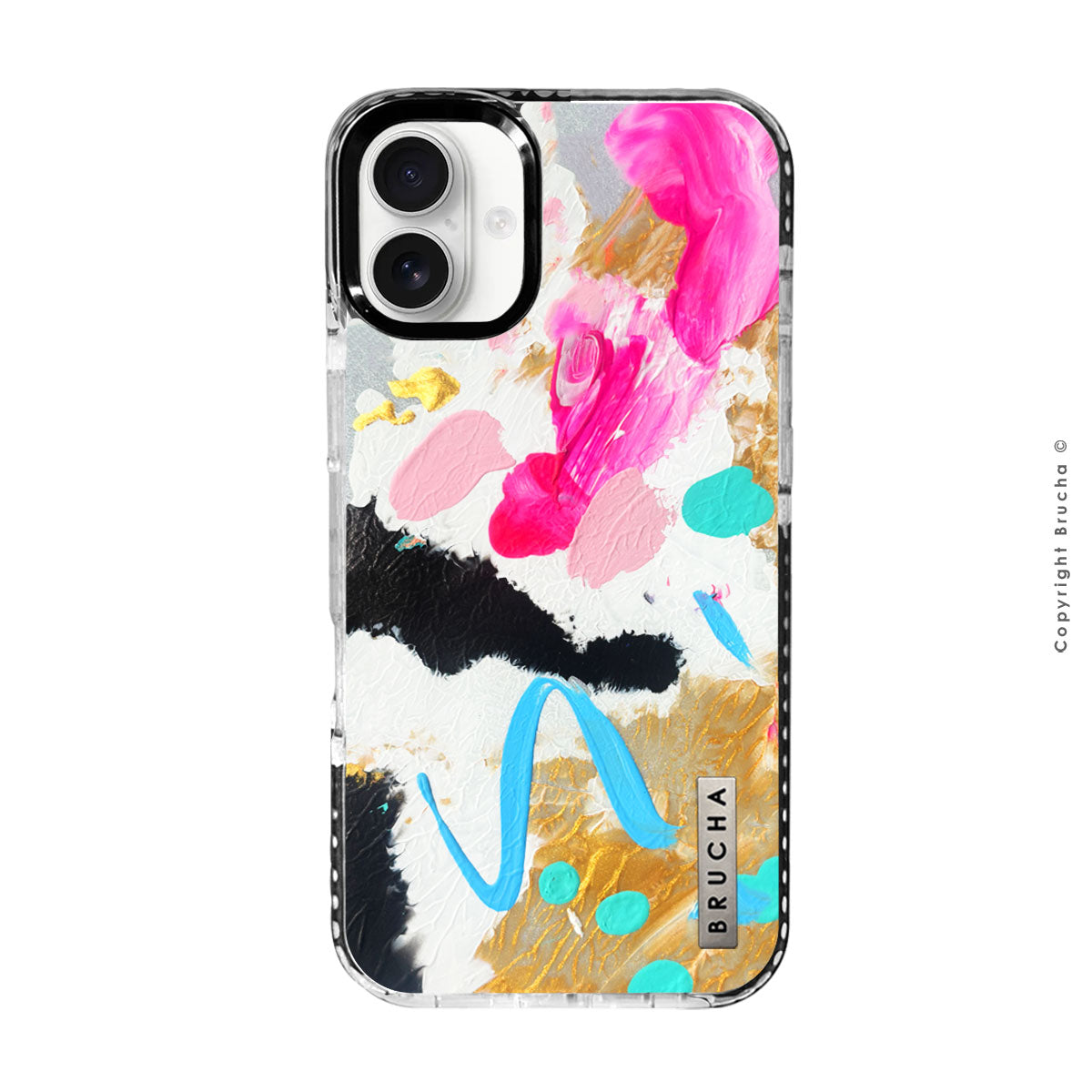 Funda ultra protectora pintada a mano para iPhone 16 Plus - Sainz