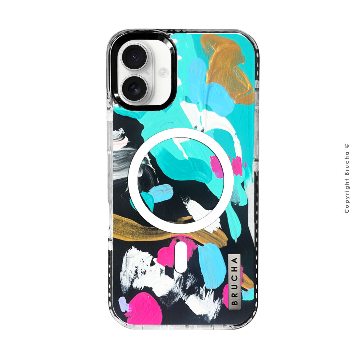 Funda ultra protectora pintada a mano para iPhone 16 Plus - Amalie