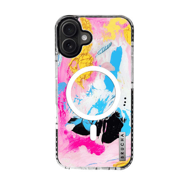 Funda ultra protectora pintada a mano para iPhone 16 Plus - Espresso